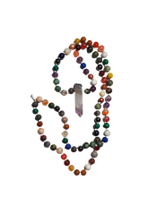Load image into Gallery viewer, Amethyst Beaded Necklace
