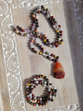 Load image into Gallery viewer, Gray Buddha Mala Set