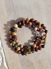 Load image into Gallery viewer, Brown Buddha Mala Set