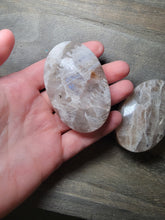 Load image into Gallery viewer, Rainbow Moonstone Palm Stone
