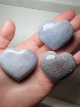 Load image into Gallery viewer, Small Violet Agate Heart

