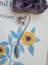 Load image into Gallery viewer, Silver Elephant Bookmark
