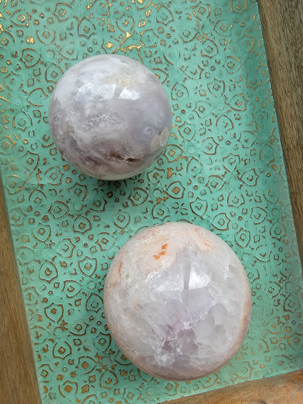 Pink Amethyst Spheres