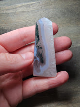 Load image into Gallery viewer, Moss Agate Flat Tower
