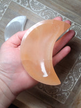 Load image into Gallery viewer, Large Selenite Moon Bowl

