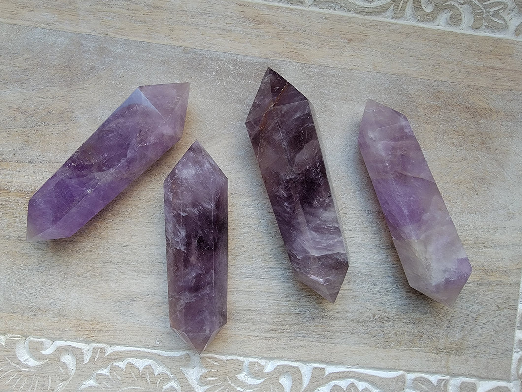 Double Terminated Amethyst