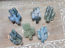 Load image into Gallery viewer, Moss Agate and Prehnite Cactus

