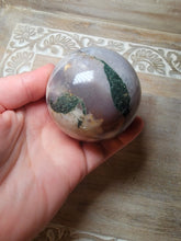 Load image into Gallery viewer, Moss Agate Sphere
