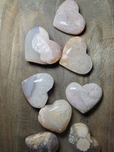 Load image into Gallery viewer, Flower Agate Heart
