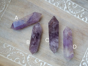 Double Terminated Amethyst