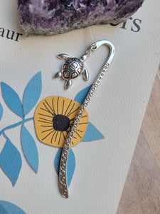 Silver Turtle Bookmark