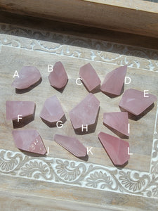 Rose Quartz Oblong
