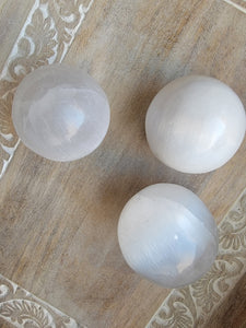 Selenite Sphere