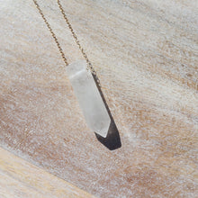 Load image into Gallery viewer, Quartz Point Necklace
