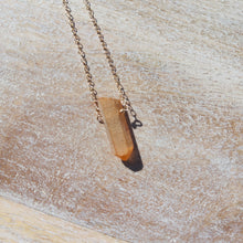 Load image into Gallery viewer, Treated Quartz Necklace
