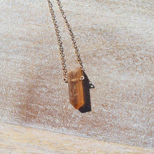 Load image into Gallery viewer, Treated Quartz Necklace
