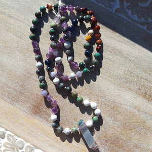 Amethyst Mala Necklace