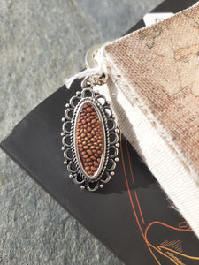 Leather Charm Bookmark