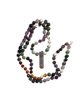 Load image into Gallery viewer, Amethyst Mala Necklace
