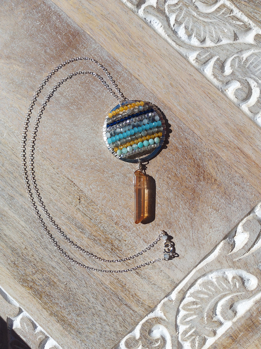 Boho Beaded Necklace