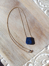 Load image into Gallery viewer, Geometric Lapis Lazuli Necklace
