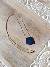 Load image into Gallery viewer, Geometric Lapis Lazuli Necklace
