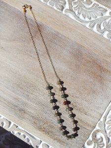 Green Jasper Choker