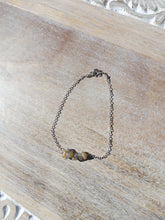 Load image into Gallery viewer, Labradorite Handwrapped Bracelet
