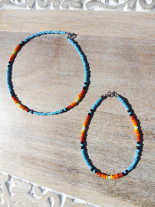 Sunrise Bracelet and Anklet Set