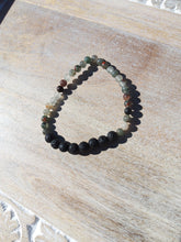 Load image into Gallery viewer, Agate and Lava Stone Essential Oil Bracelet
