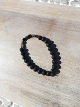 Load image into Gallery viewer, Hematite and Lava Stone Essential Oil Bracelet
