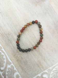 Jasper Essential Oil Bracelet