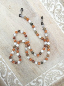 Gemstone Eyeglass Chain