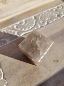 Smokey Quartz Cubes