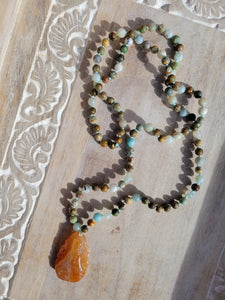 Blue Buddha Mala Set