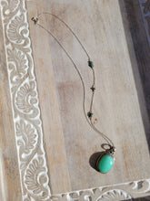 Load image into Gallery viewer, Chrysoprase Pendant Necklace
